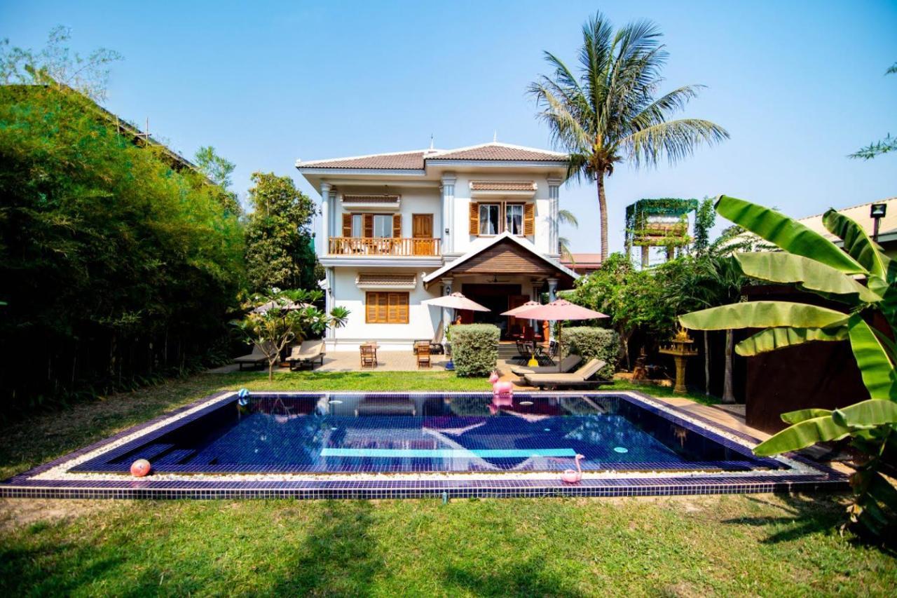 Villa B.Maison D'Hotes Angkor Ciudad de Siem Riep Exterior foto